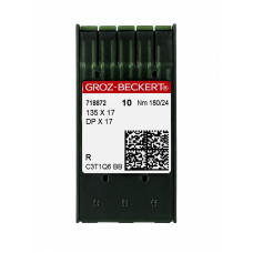 Промислові голки Groz-Beckert DPx17 (135x17) Nm 180/24 R
