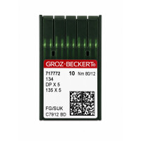 Промислові швейні голки Groz-Beckert DPx5 Nm 80/12 FG/SUK