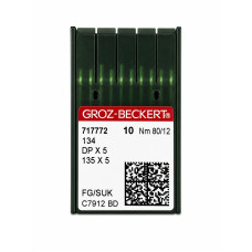 Промислові швейні голки Groz-Beckert DPx5 Nm 80/12 FG/SUK