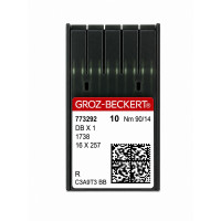 Промислові швейні голки Groz-Beckert DBx1 Nm 90/14 R