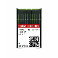 Промислові голки Groz-Beckert DPx17 (135x17) Nm 110/18 R