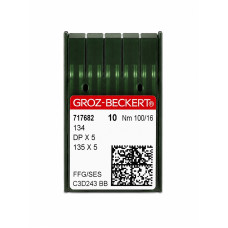 Промислові швейні голки Groz-Beckert DPx5 Nm 100/16 FFG/SES