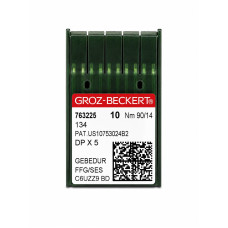 Промислові голки Groz-Beckert DPx5 Nm 90/14 FFG/SES GEBEDUR