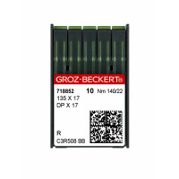 Промислові голки Groz-Beckert DPx17 (135x17) Nm 140/22 R