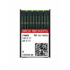Промислові голки Groz-Beckert DPx17 (135x17) Nm 140/22 R