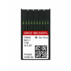 Промислові швейні голки Groz-Beckert DBx1 Nm 110/18 FFG/SES