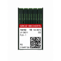 Промислові сліпі голки для флетлоків Groz-Beckert UY 36211 (FLG-1) Nm 80/12 RG