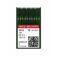 Промислові голки Groz-Beckert DPx5 Nm 90/14 R GEBEDUR