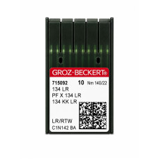 Промислові швейні голки Groz-Beckert 134 LR Nm 140/22